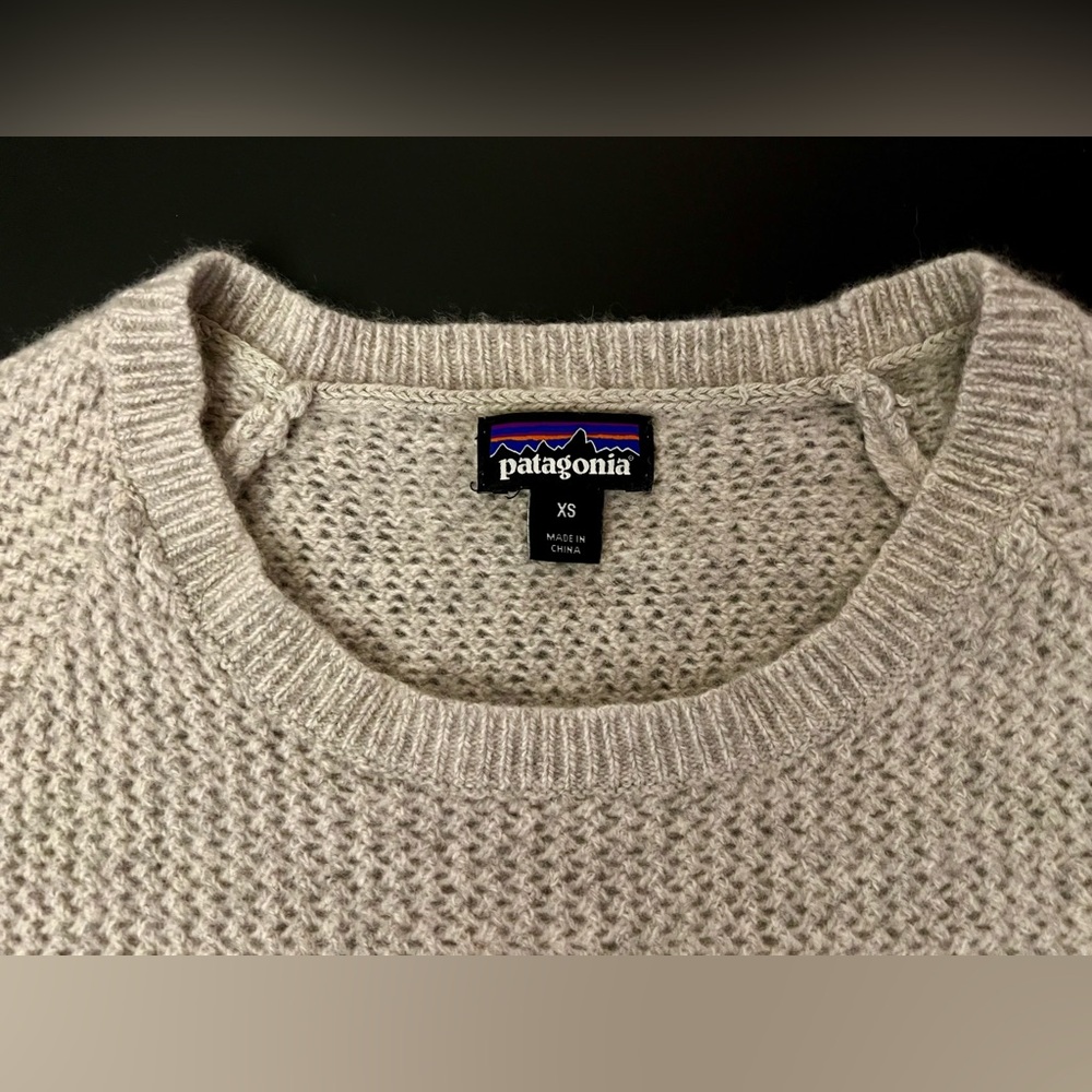 Patagonia Recycled Cashmere Crew Neck Sweater